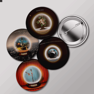 Nacho Vegas - Mundos inmóviles derrumbándose (Pack 5 chapas)